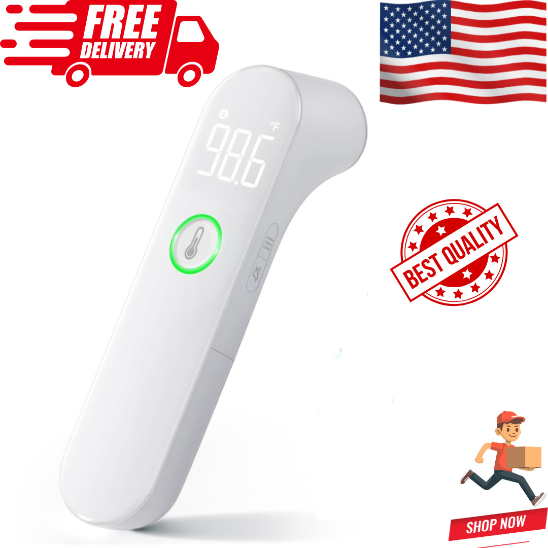 Thermometer for Adults and Kids, Fast Accurate Baby Thermometer, Fever Alarm & M