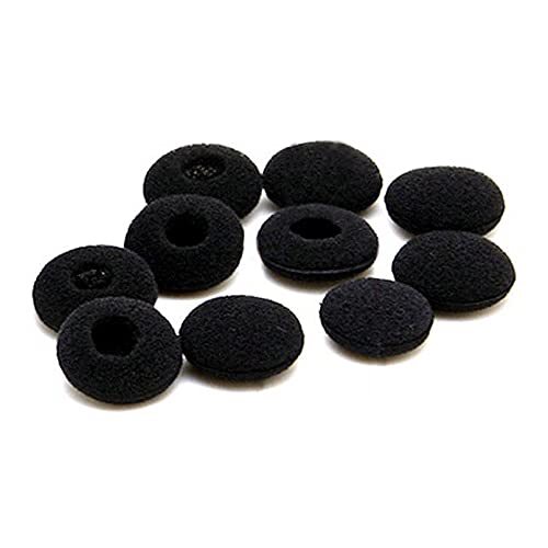 10 Pack Replacement Ear Foam for 18mm EarpieceHeadphoneTwo Way Radio Walkie T...