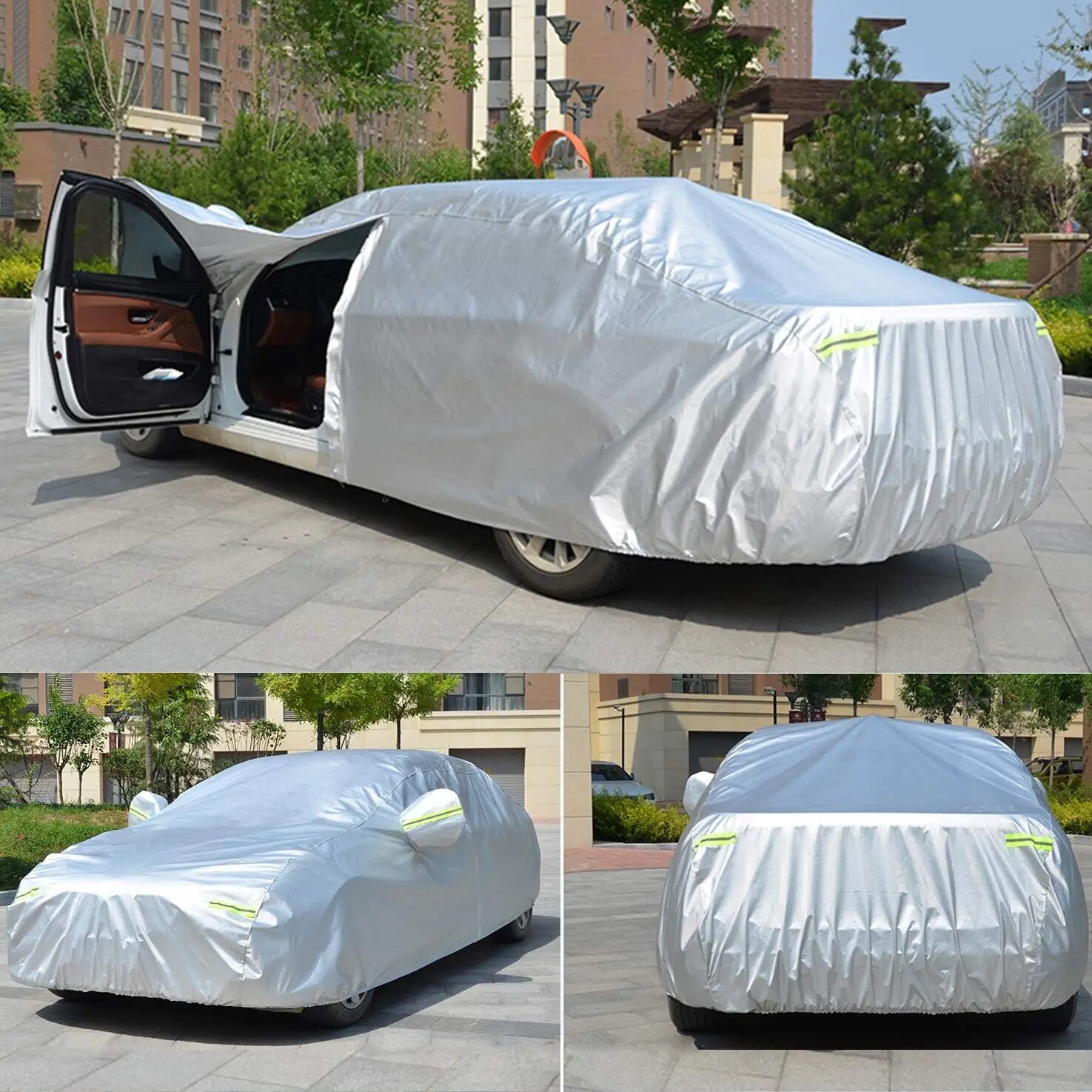 Car Cover Waterproof UV Sun Dust Rain Outdoor For Dodge Charger RT SRT Scat Pack
