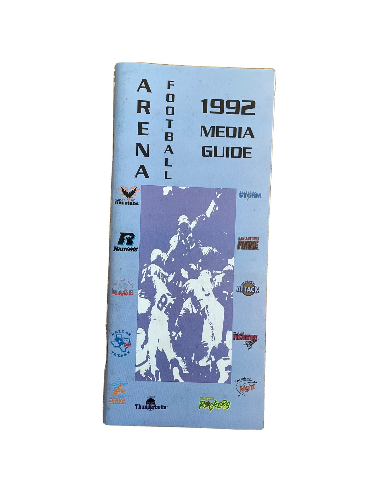 AFL Vintage Defunct Circa 1992 League Logo Football Media Guide