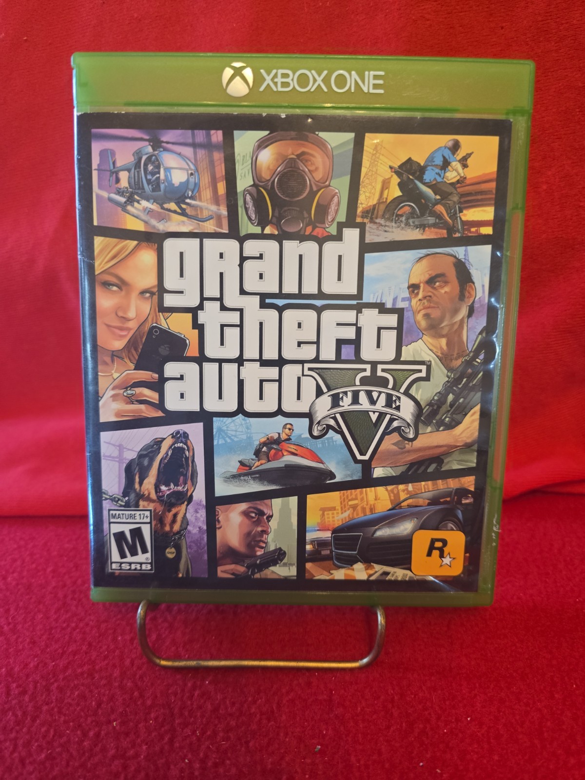 Grand Theft Auto V Xbox One 2014 Case Only NO DISC Rockstar Games Cover Art