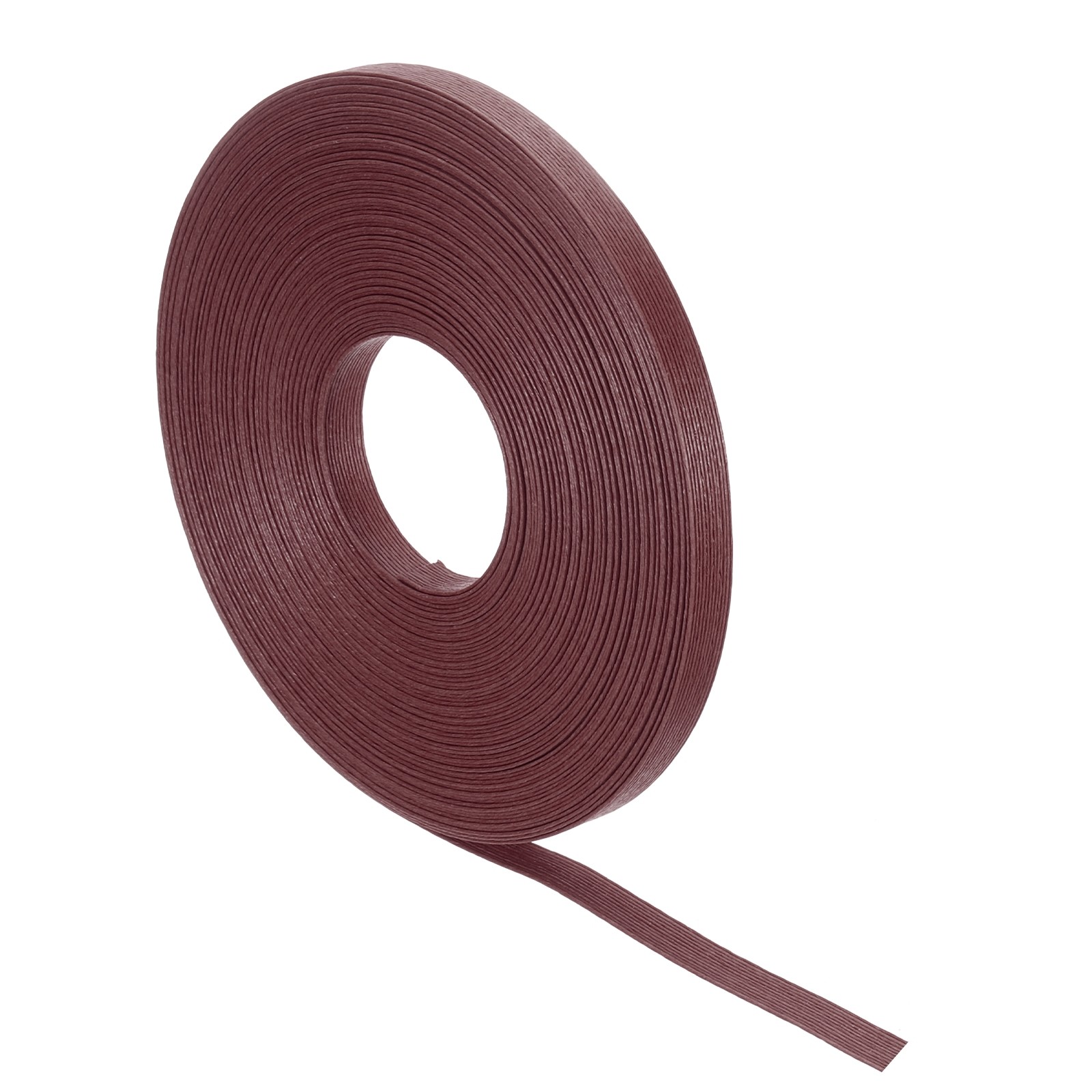 27.3 Yards x 0.6" Paper Rattan Weaving Cane, Weave Supplies, Wine Red