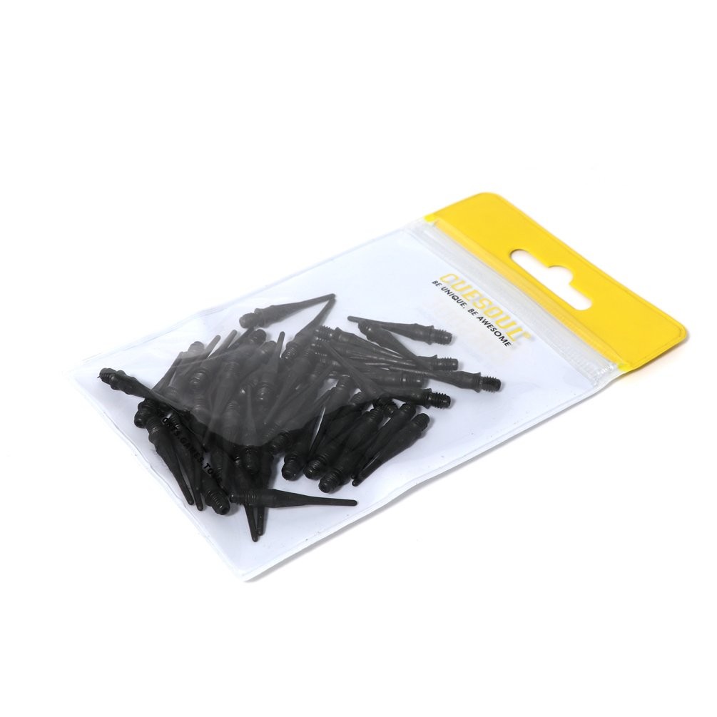 CUESOUL TOUCH-Point Soft Tips Dart Point 2BA Standard Screw Thread-80 Pieces
