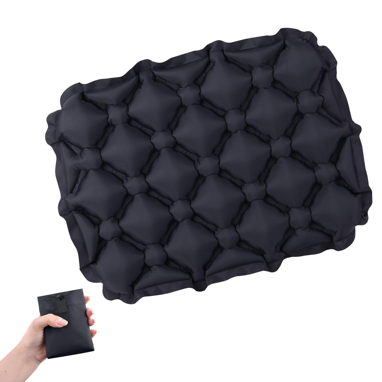 Azarxis Inflatable Seat Cushion Travel Portable Lightweight Air Stadium Seat ...