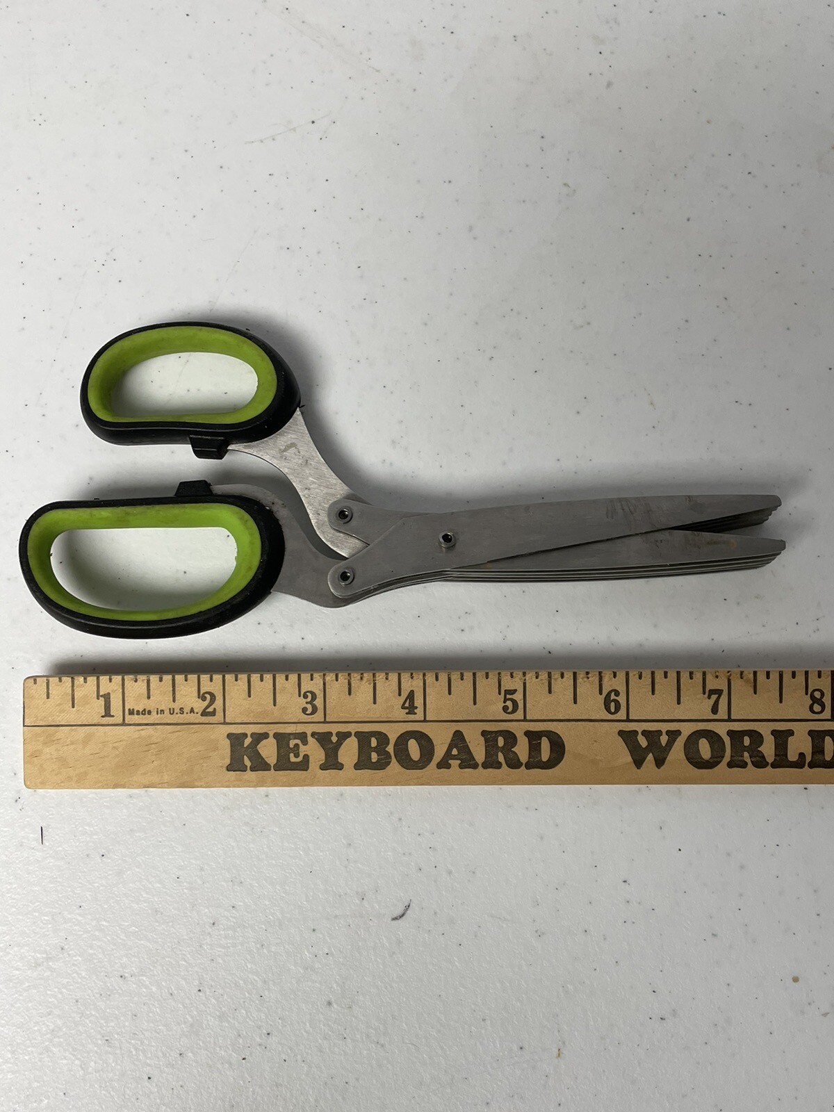 Jarden Ball 3 Blade Kitchen Herb Scissors Pre Owned Good Condition