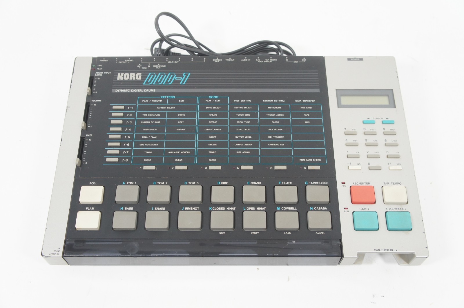 KORG DDD-1 Dynamic Digital Drum Machine Vintage Worldwide Shipment