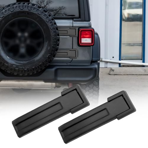 Tailgate Hinge Cover Trim Compatible with 2007-2017 JK Unlimited Spare Tire