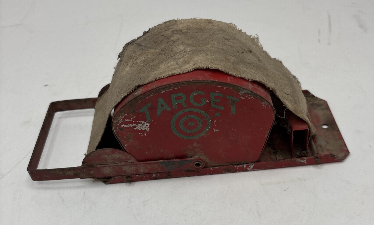 Vintage Target Cigarette Roller Red Metal