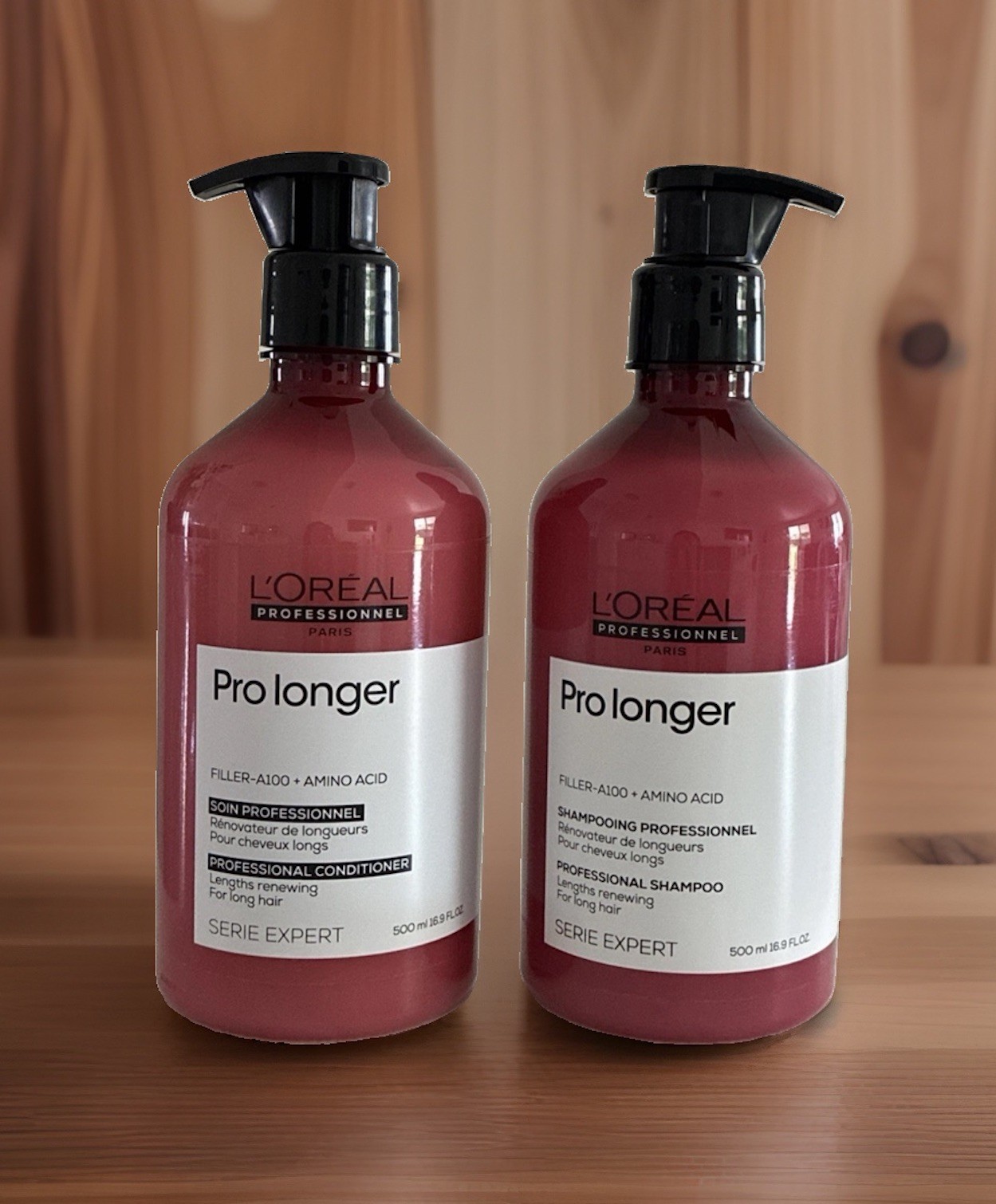 Loreal Professional Series Pro Longer  Shampoo And Conditioner w/pump 16.9 Oz