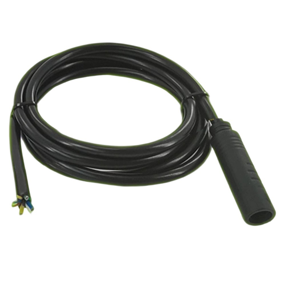 Motor Cable Repair Ebike Motor Cable 9-pin Motor Wire Black Pvc Material