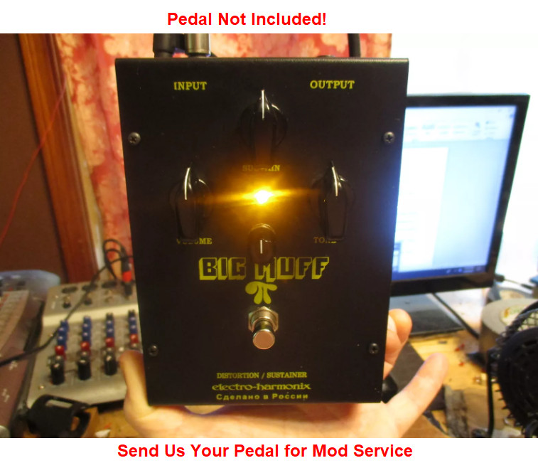 Mod Service for Black Russian Big Muff Mod - Send us your pedal!