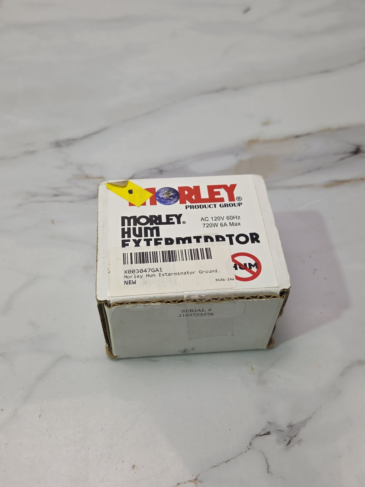 Morley Hum X Exterminator Wall Plug-Style Ground Loop Hum