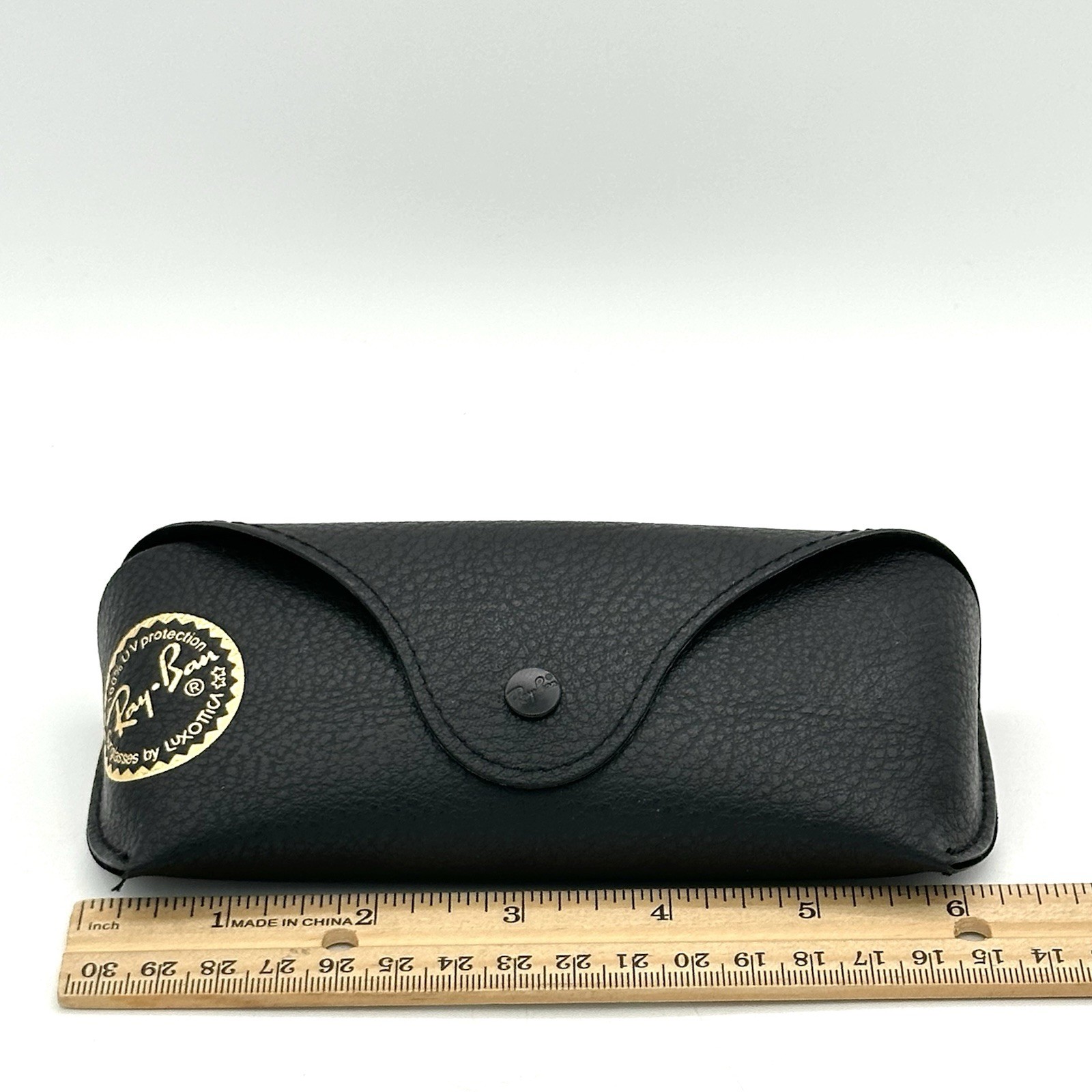 Authentic Ray-Ban Sunglasses Case Black Semi Hard
