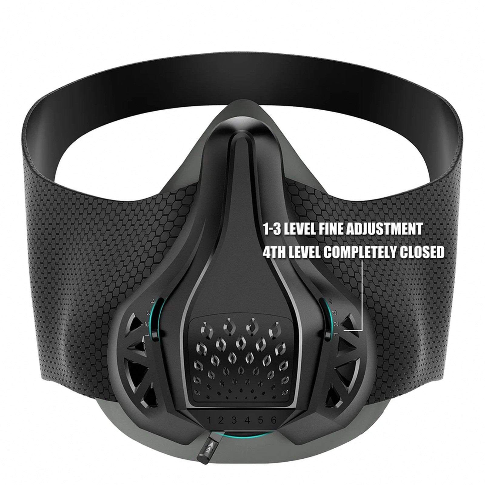 Detachable Breathable Protective Sports Mask - High Altitude Training, Lightweig