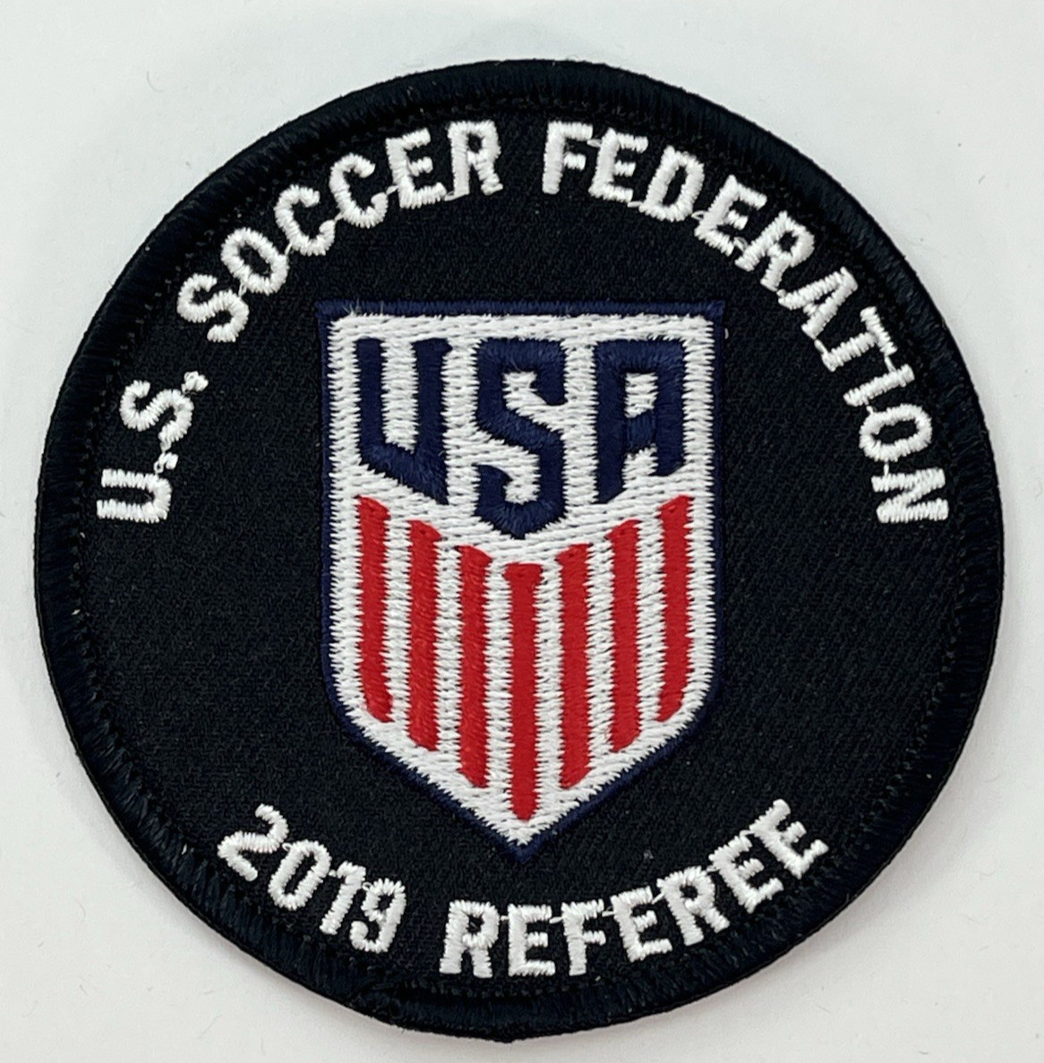 Soccer Referee Patch - 2019 US Soccer Referee Program Badge - Clean - Unused