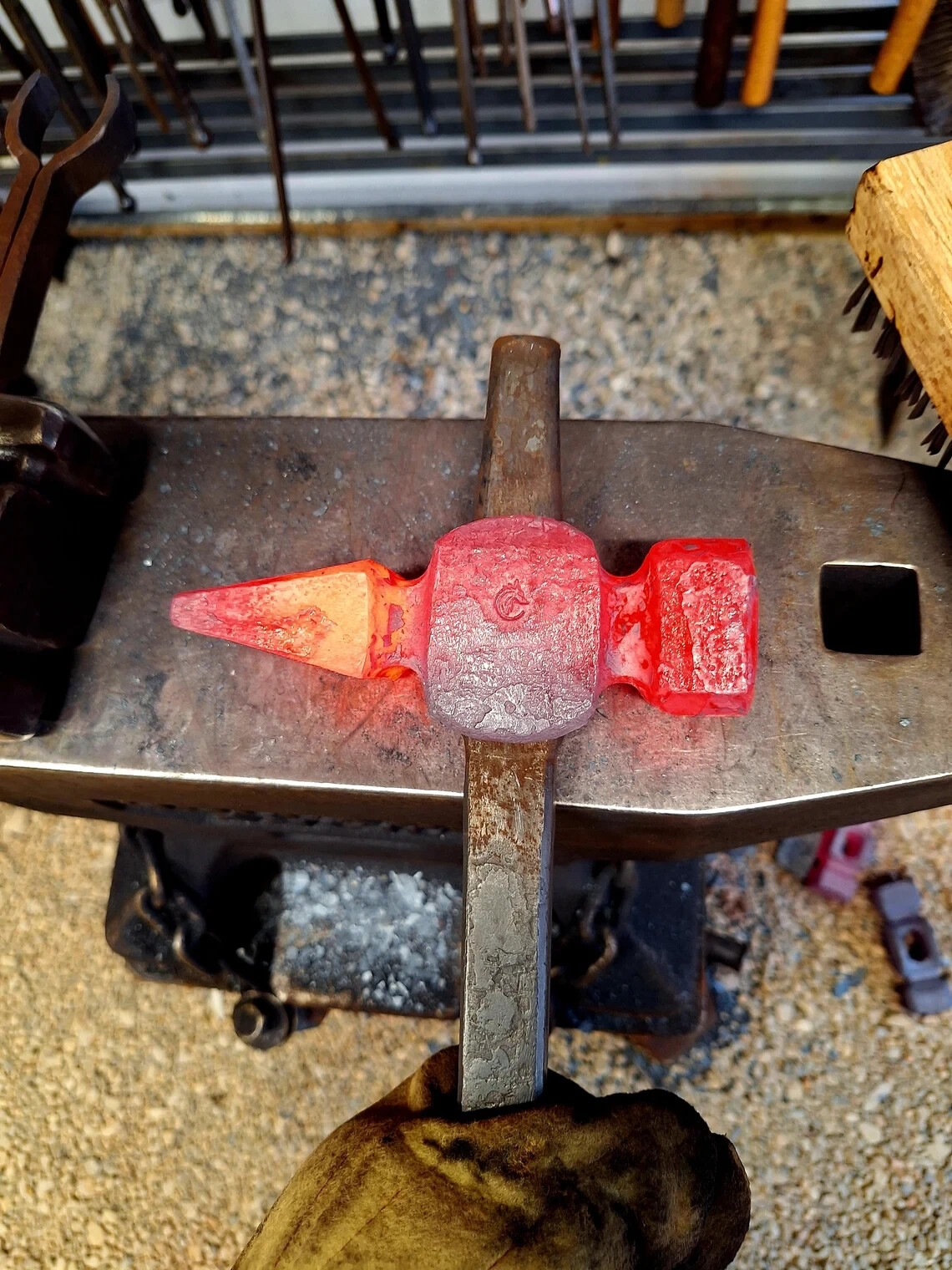 Hand Forged Cross Pein Hammer 2-3lbs