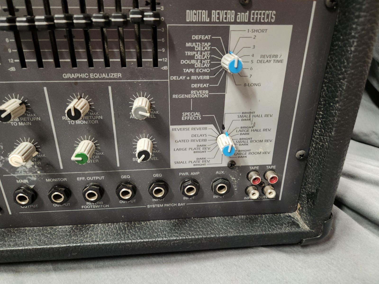 Fender SR6520PD Powered Mixer, TESTED/VG+
