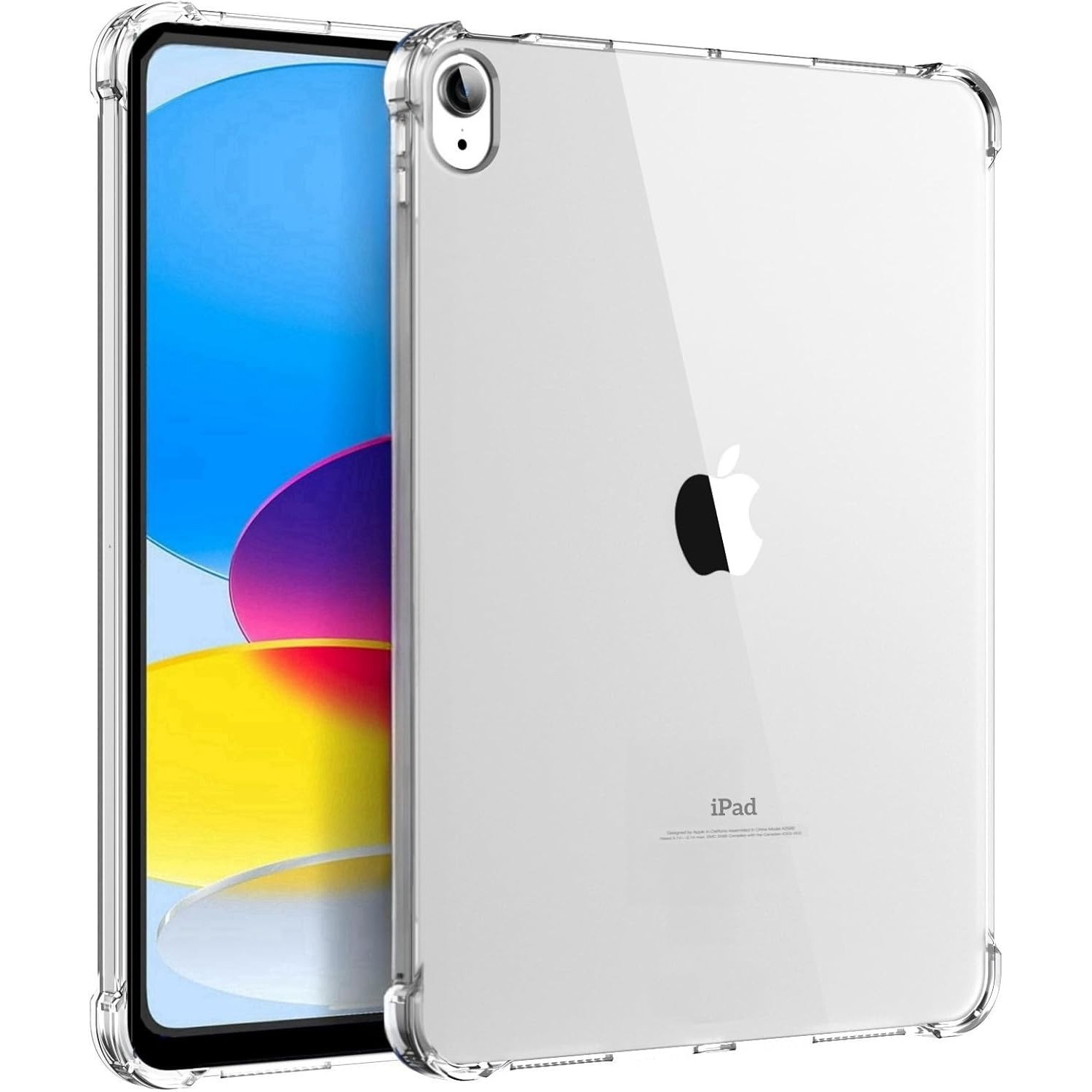 Clear Case for iPad Air 13 inch M4/M3/M2 (2026/2025/2024) Slim Lightweight Cover