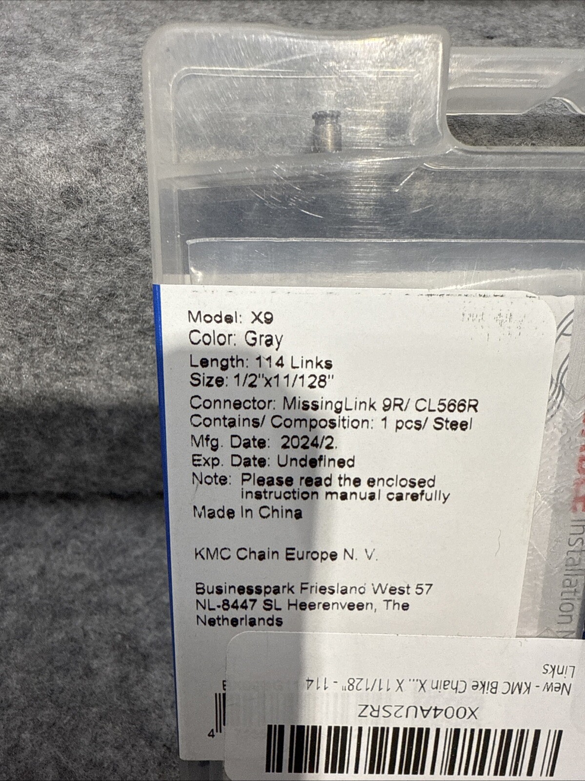 KMC X9 9 Speed Chain