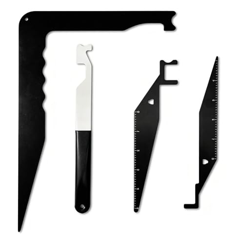 4-Piece Emergency Crowbar Set, Professional Fire-Fighting Multi-Functional