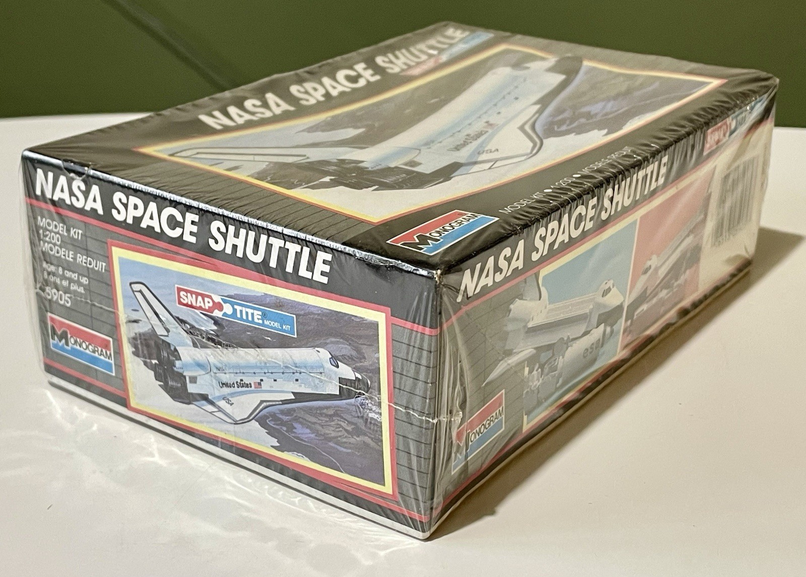 Vintage Monogram NASA Space Shuttle SnapTite Model Kit 1:200 Scale #5905 SEALED