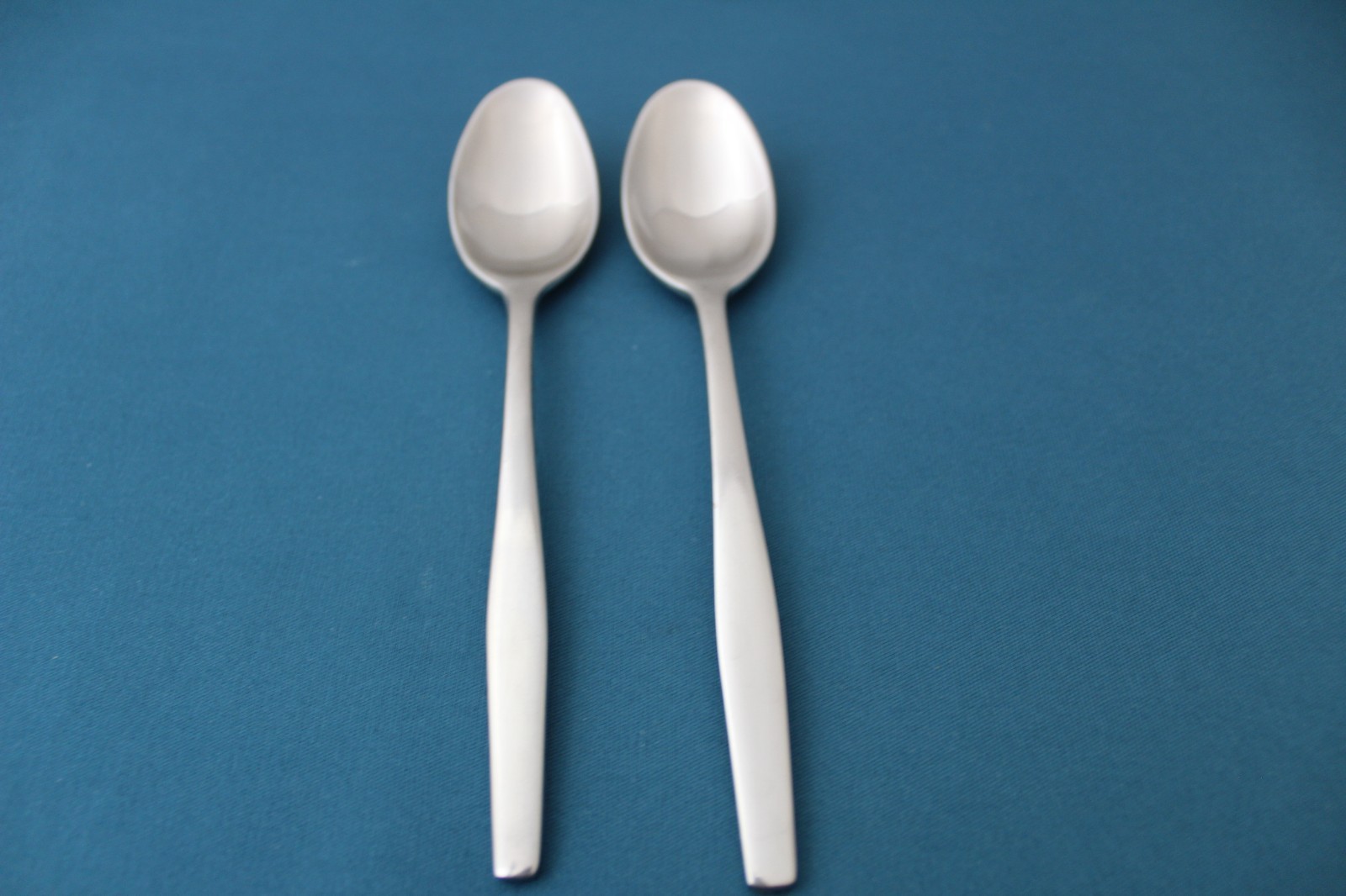Dansk VARIATION V Japan Teaspoons (Set of 2) Satin Stainless Japan 6 5/8"