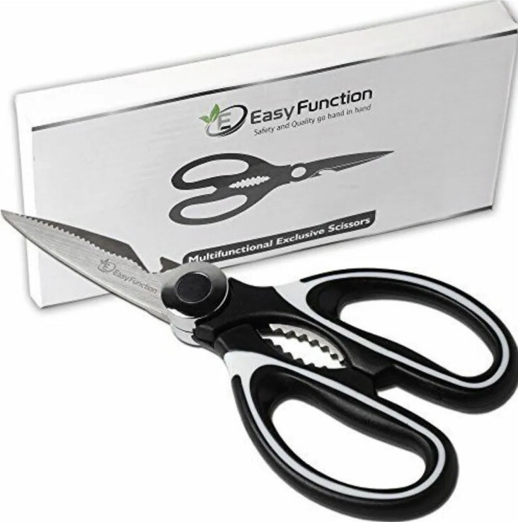 Easy Function Multifunctional Scissors Bottle Opener Nut Cracker Poultry & Meat