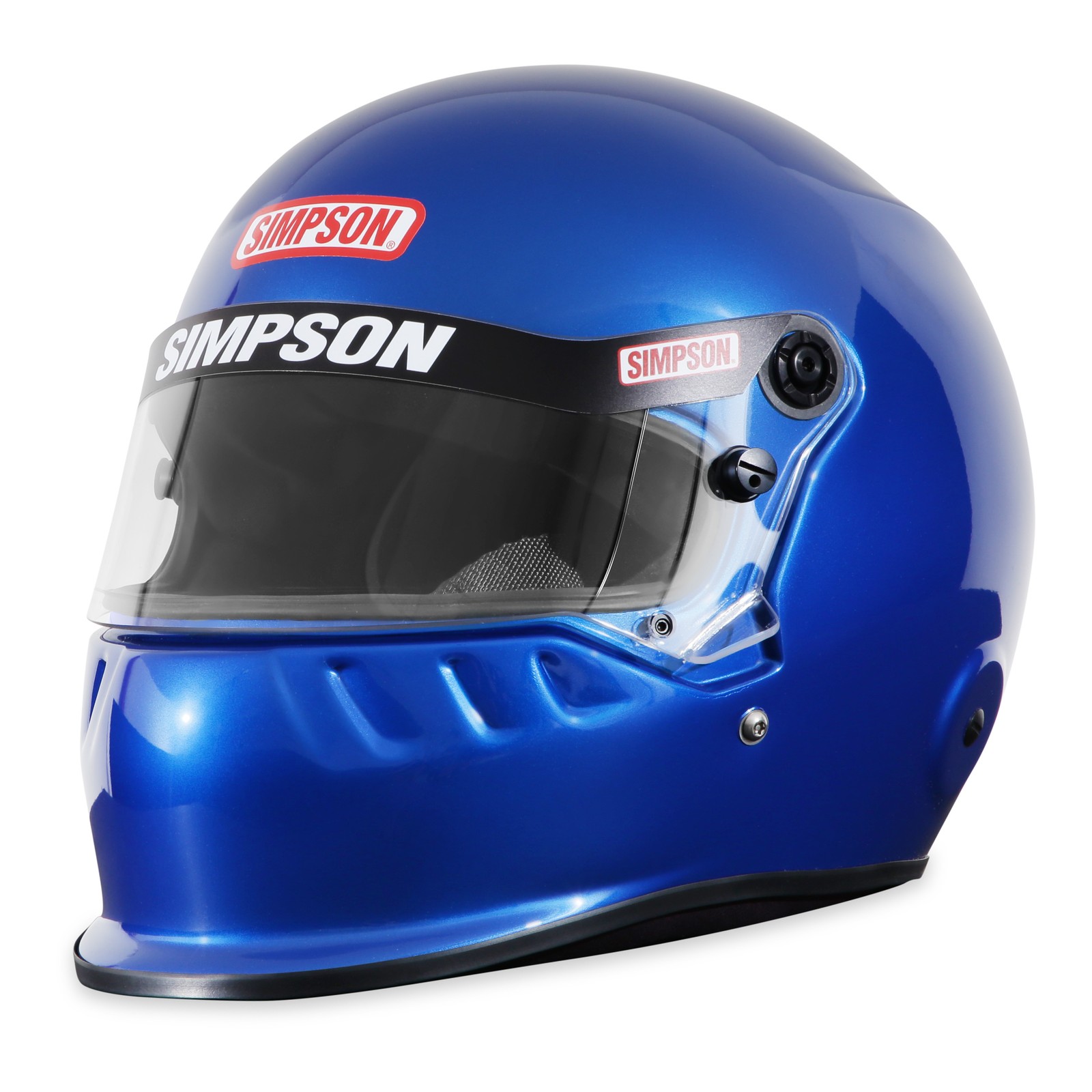 Simpson Racing 7950005 SD1 Dirt Track Helmet - Snell SA2020 - Blue - Adult XS