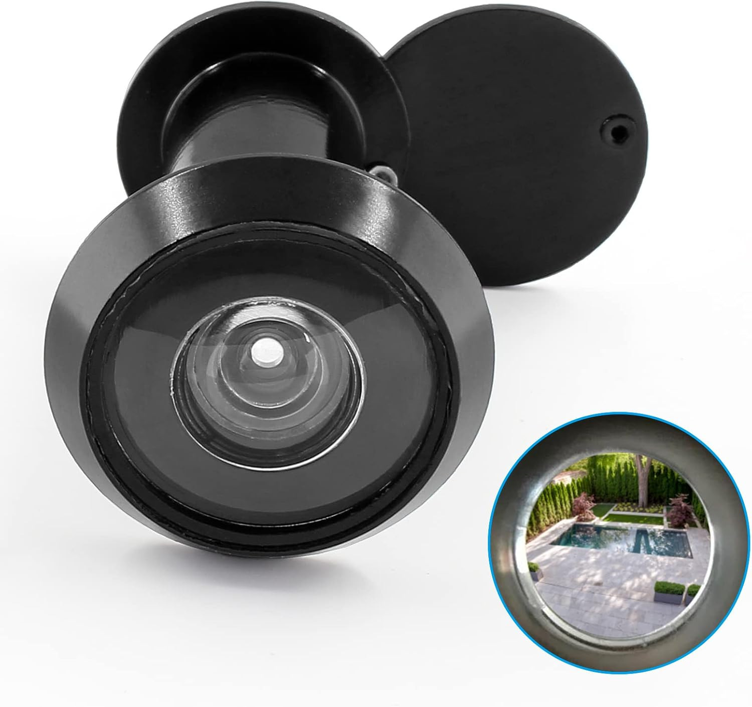 Safety Door Viewer Peephole, 200-Degree Door Viewer Front Door Peepholes with He