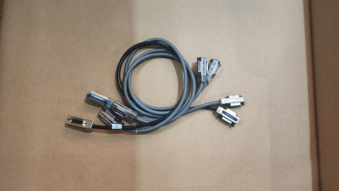 1 Meter HPIB Cables Lot of 4 Various Makers