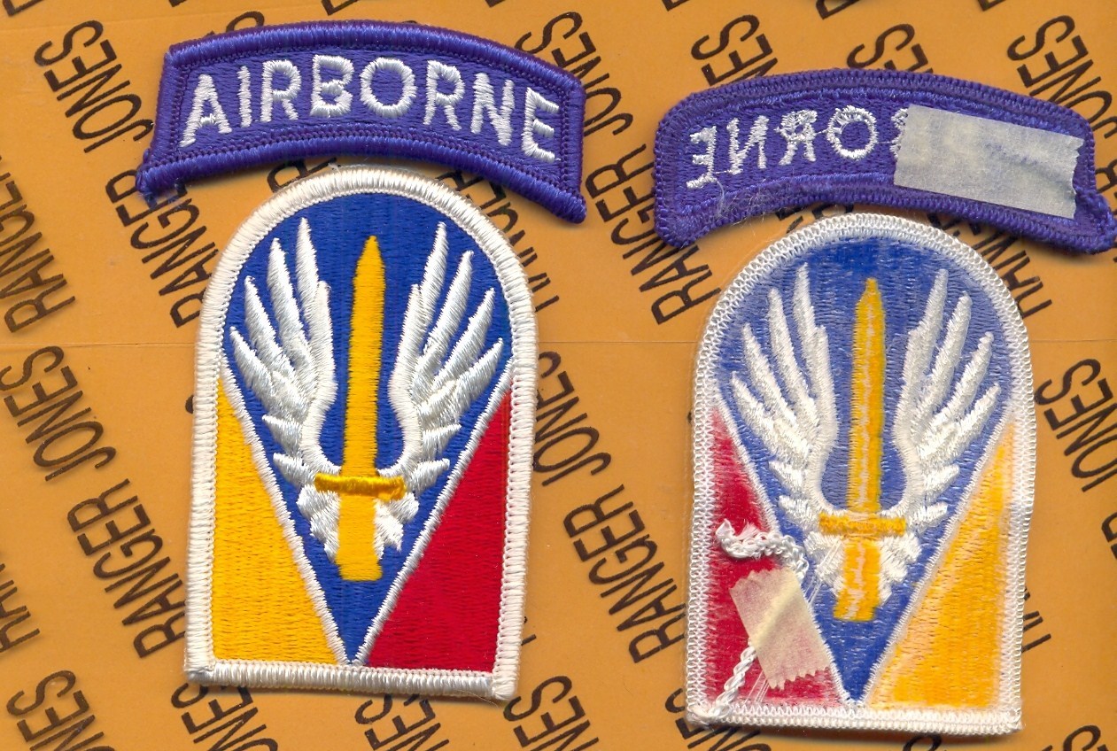 US Army Joint Readiness Training Center Airborne JRTC ~3.5" patch m/e