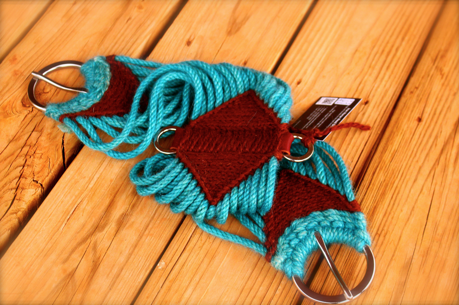 CINCH ~ GIRTH ~CUSTOM ~ Handmade 100% Mohair