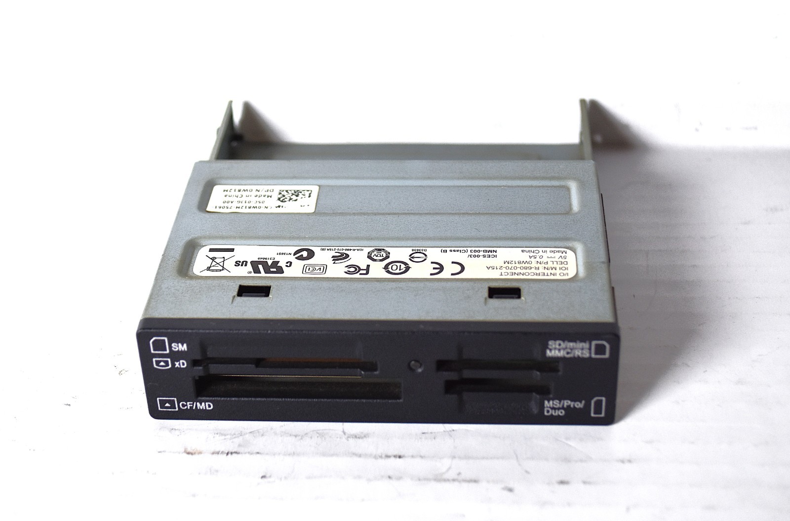 Dell Internal Media Flash Card Reader OW812M works great