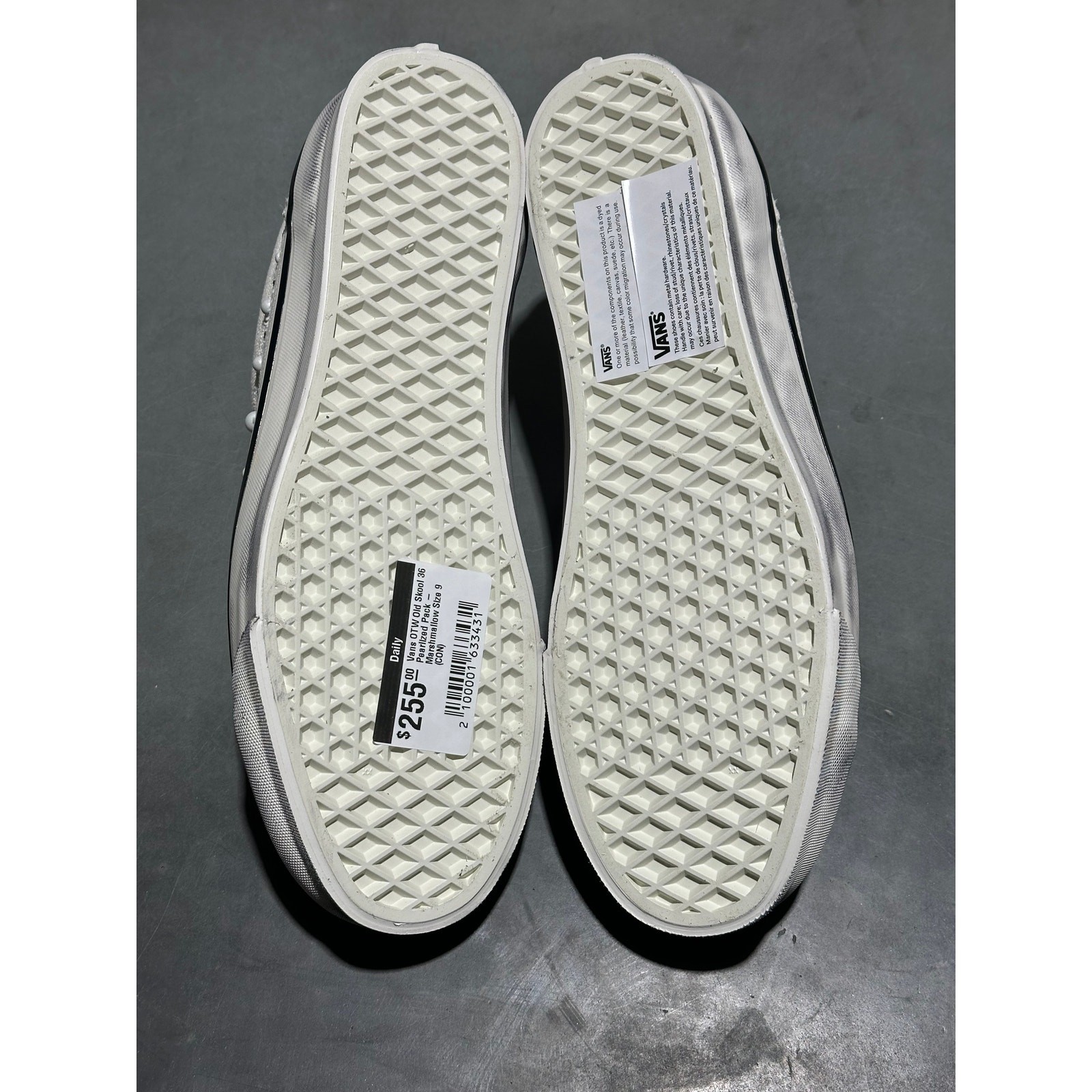 Vans OTW Old Skool 36 Pearlized Pack - Marshmallow Size 13