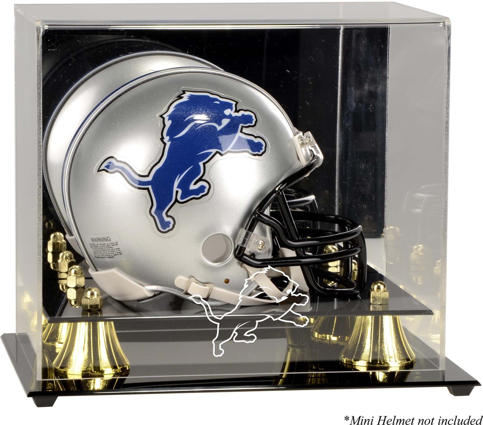 Detroit Lions Mini Helmet Display Case