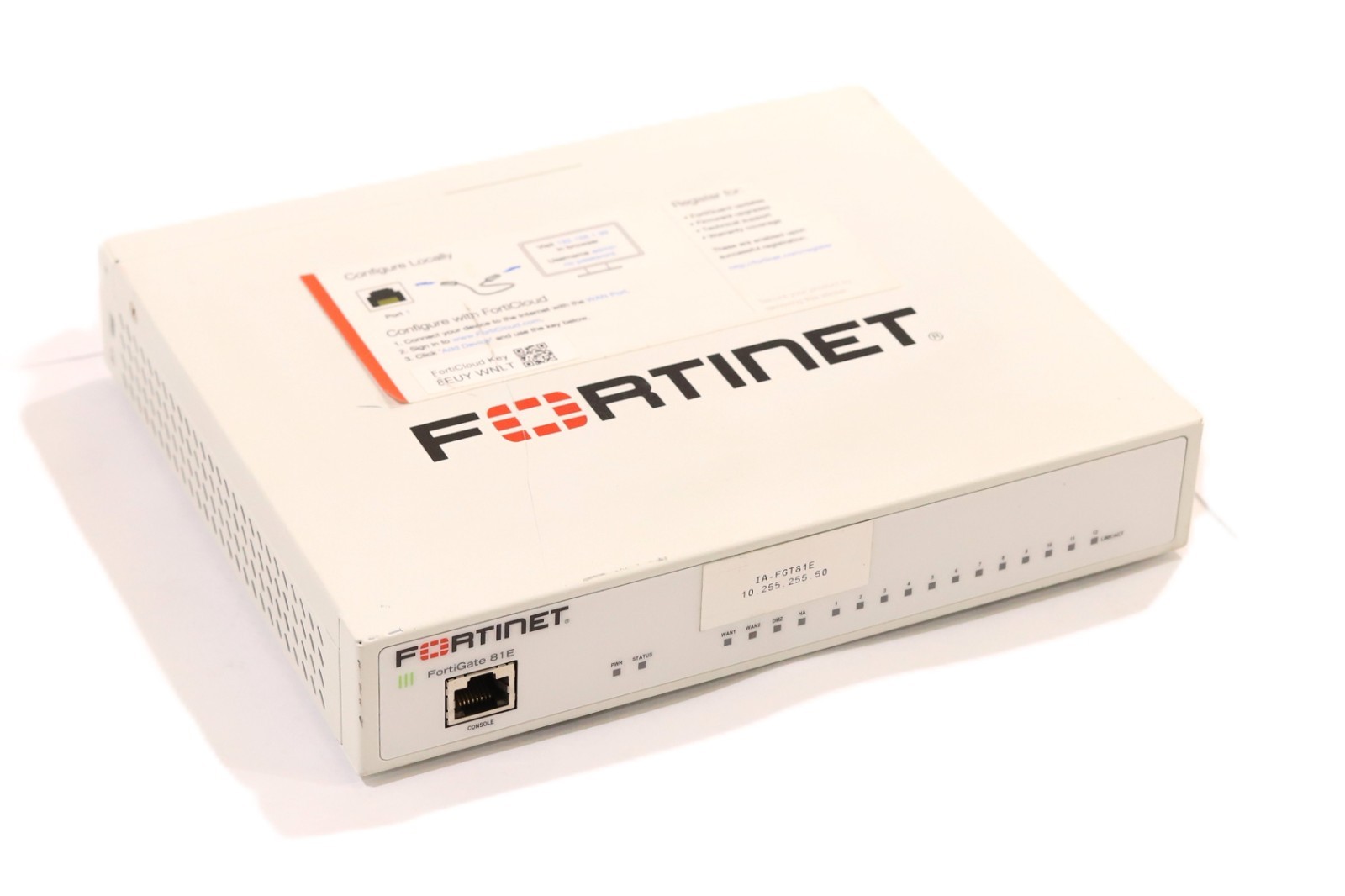 Fortinet FortiGate-81E Firewall Network Security Appliance P/N: FG-81E Tested