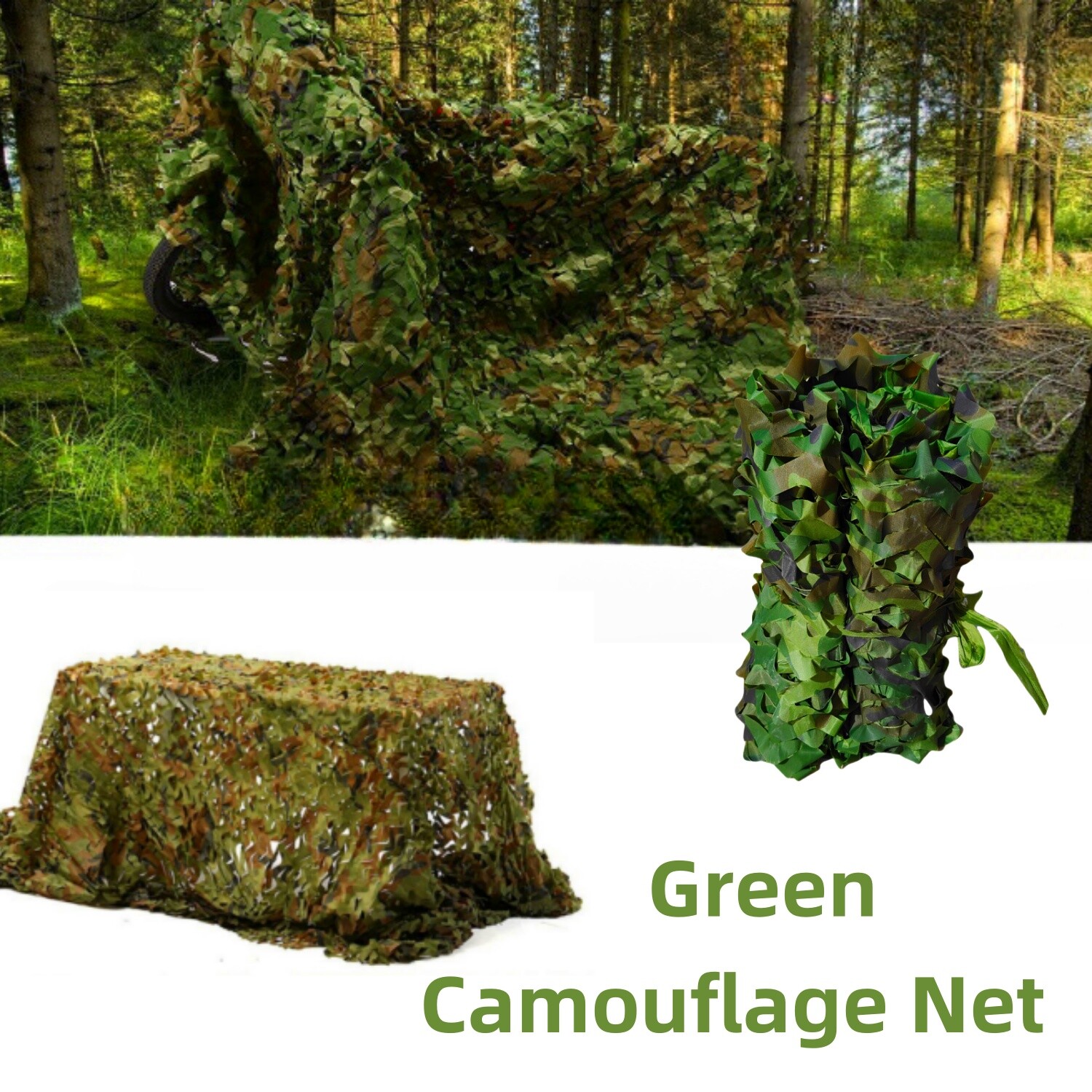 13x20ft Camping Camouflage Netting Military Camo Sunshade Mesh Hunting Car Cover