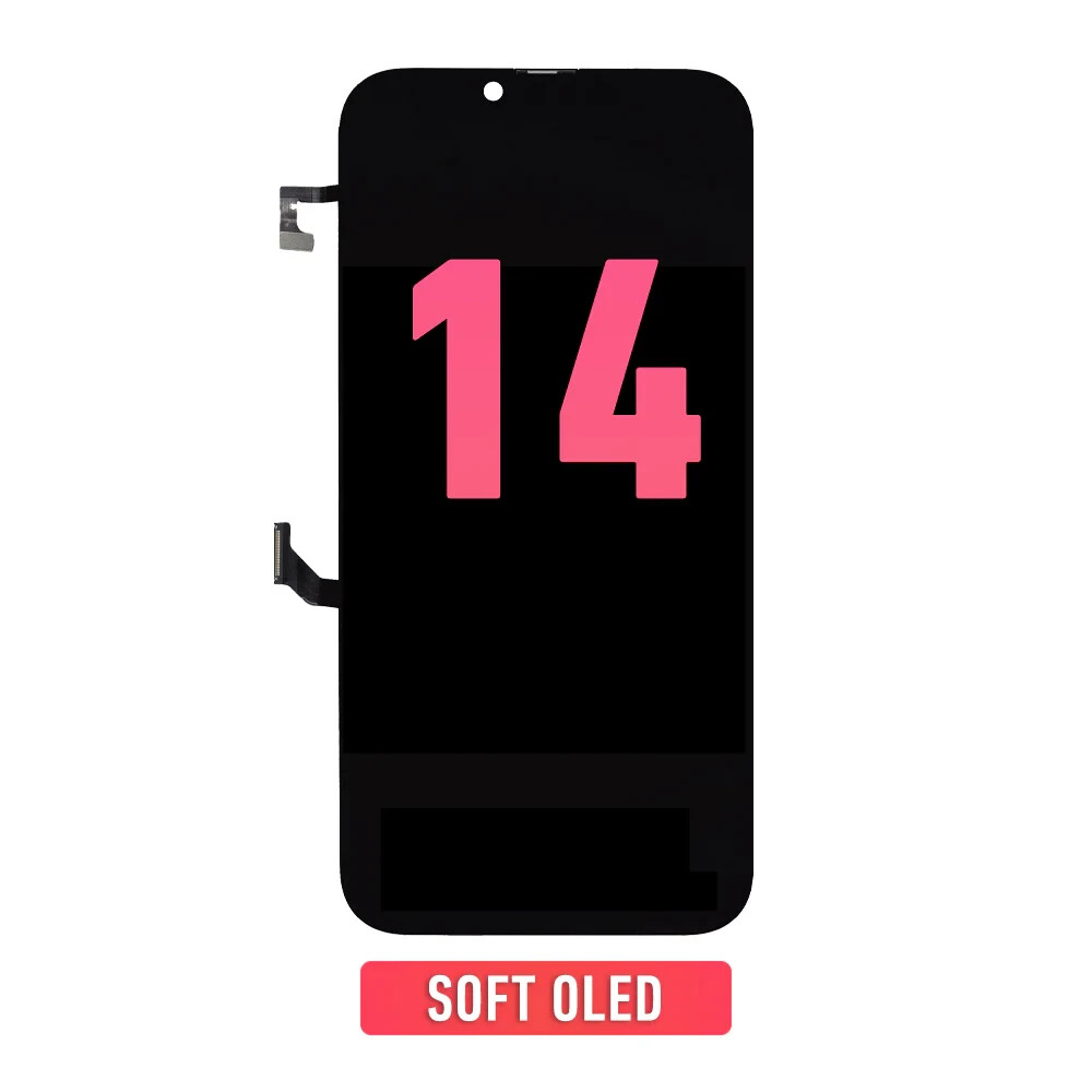iPhone 14 Soft OLED Display LCD Touch Screen Digitizer Replacement