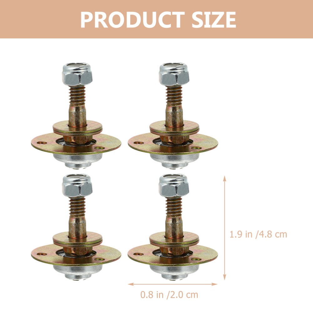 8 pcs Rocking Chair Bearing M8x55mm Furniture Rocking Chair Connecting Fitting