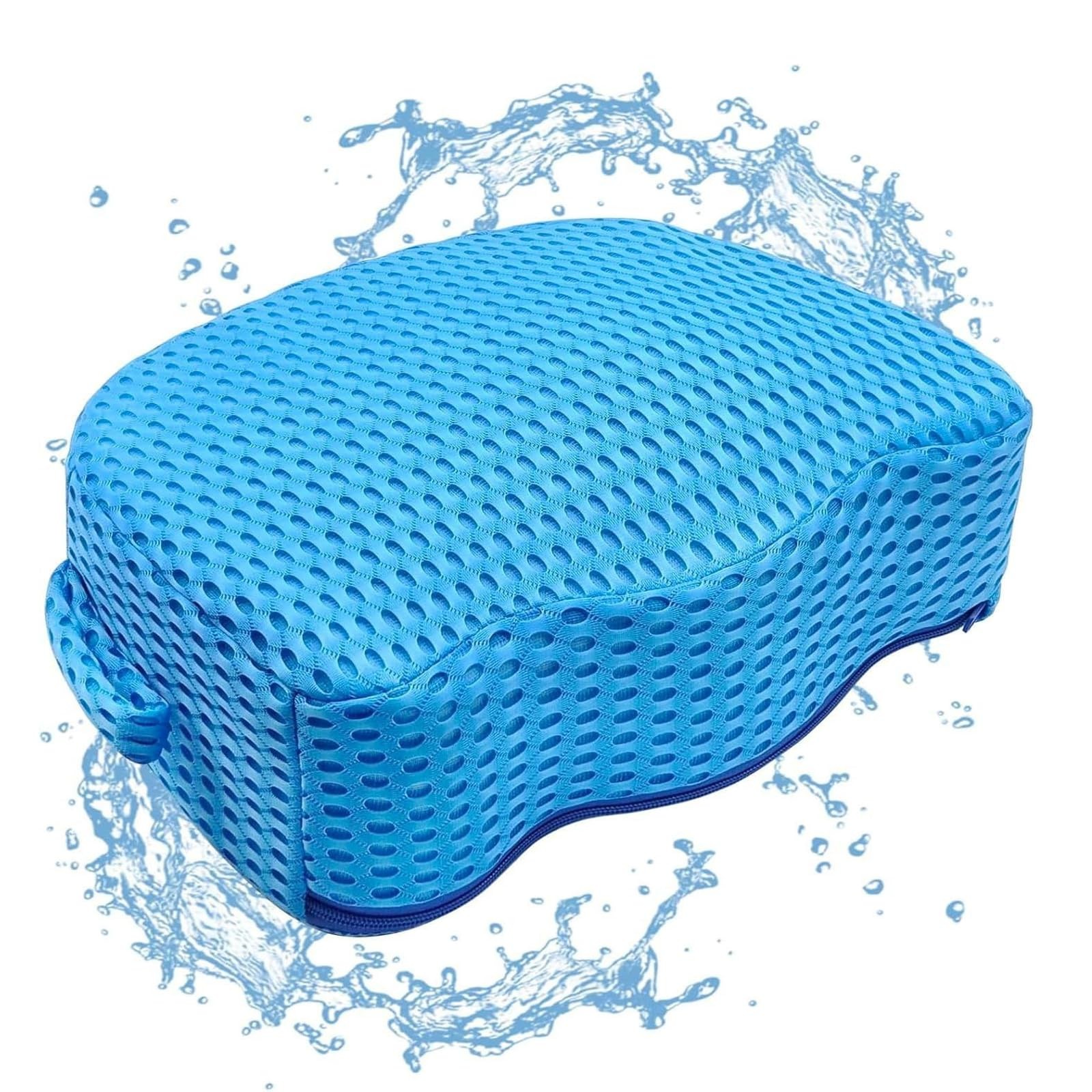 LIUYALO Hot Tub Booster Seat, Weighted SPA Seat for Blue