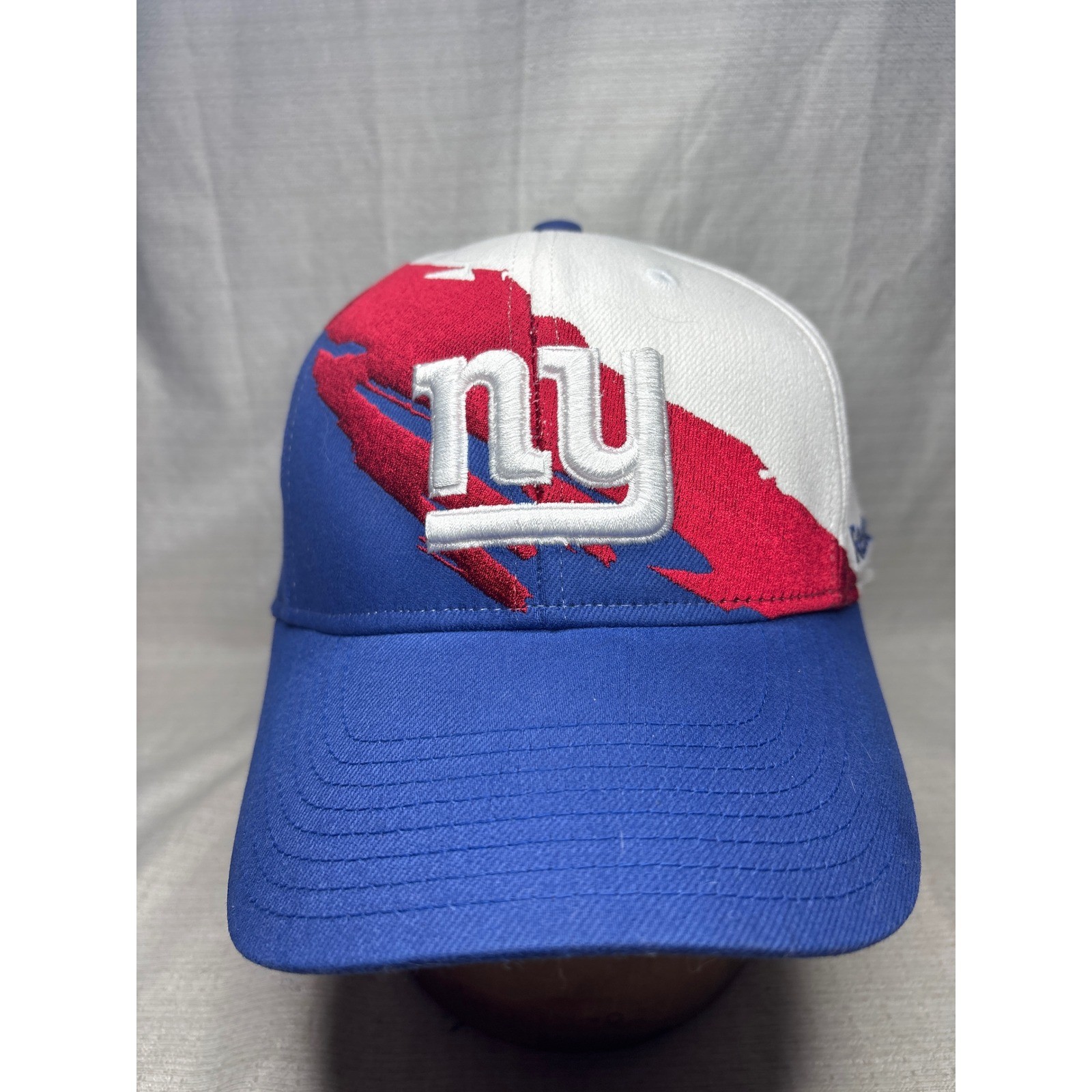 VTG NWOT NY Giants Paintbrush Reebok NFL Football Hat Cap Mens L/XL Baseball