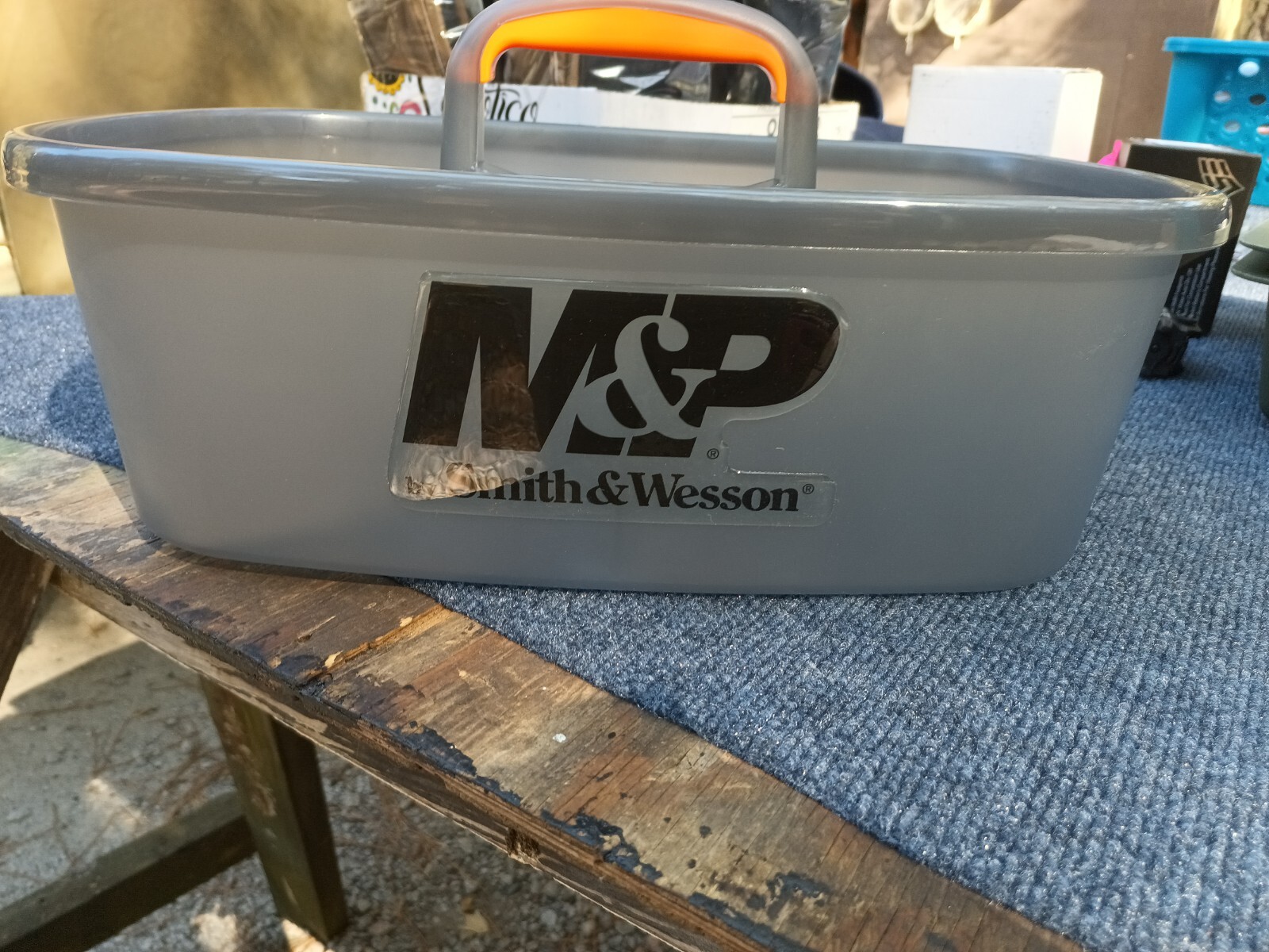 SMITH & WESSON M&P HARD PLASTIC DEALER RANGE AMMO & SUPPLY CARRY BOX