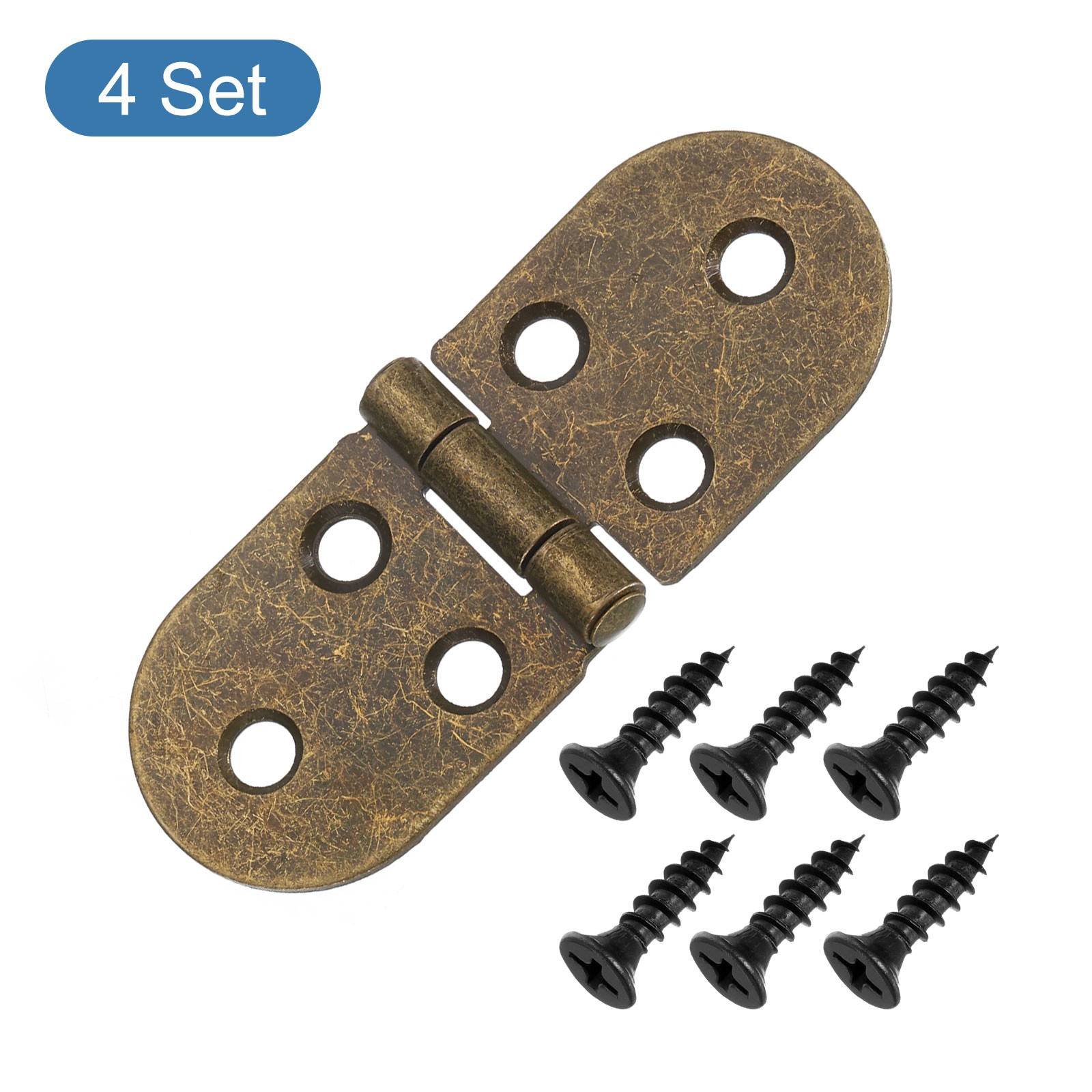 Folding table hinge 4pcs 270° bronze screws