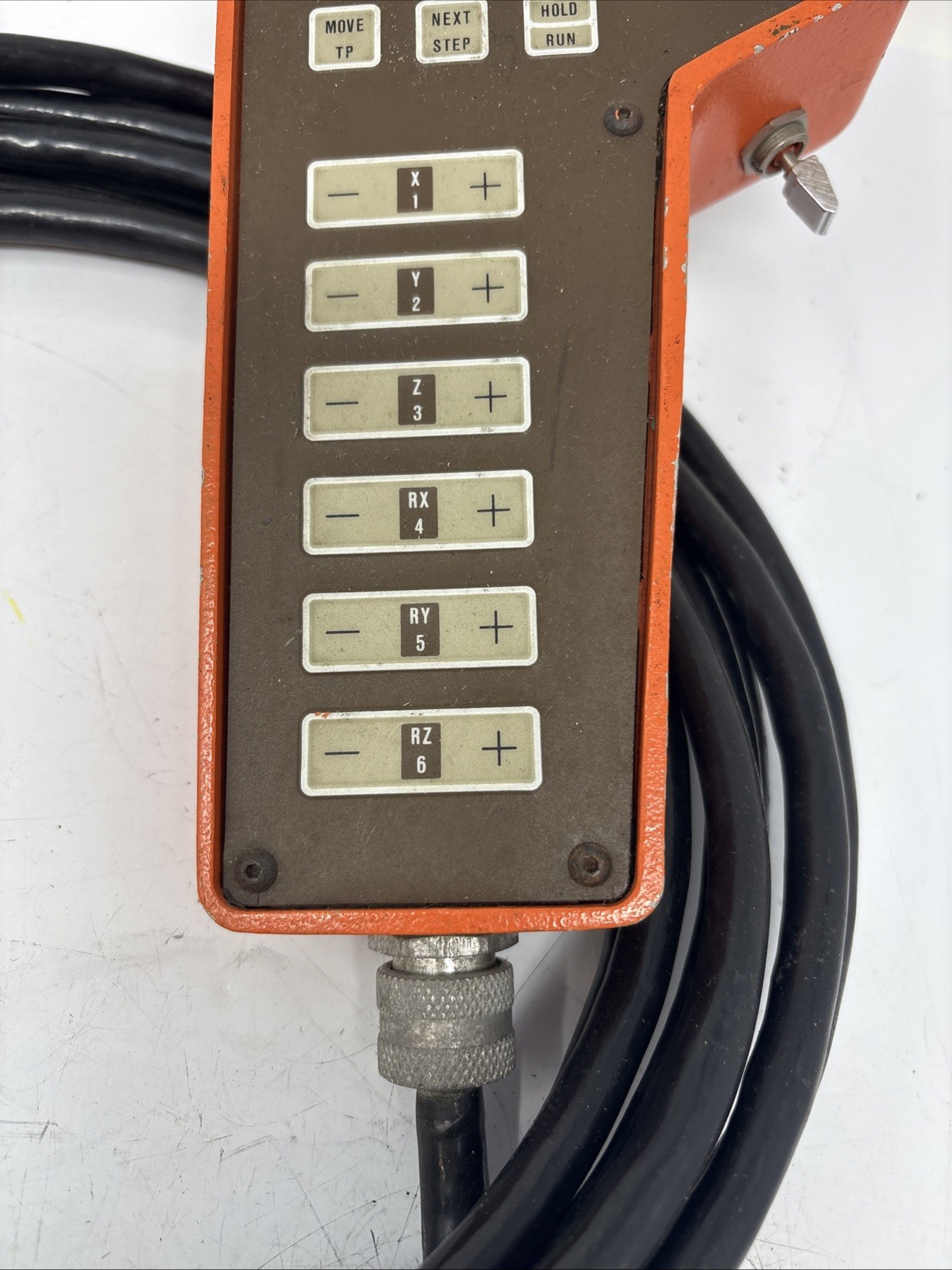 UNIMATION WESTINGHOUSE TEACH PENDANT W/ CABLE 2D65617G01