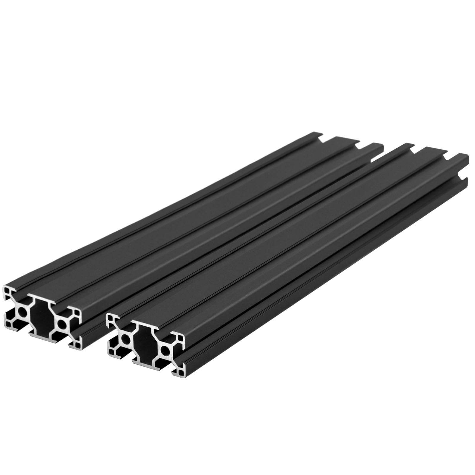 3060 Aluminum Extrusion T-Slot 300mm Black 2 Pack European Standard 30x60 Ext...