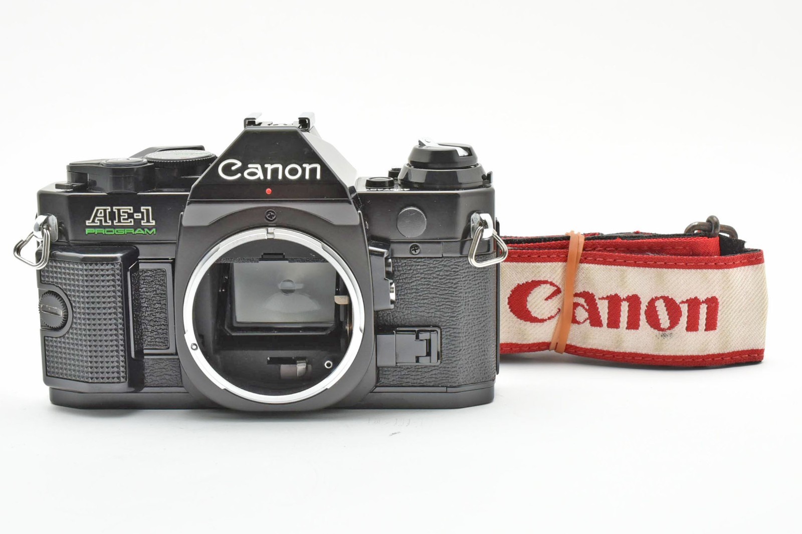 Canon AE-1 Program Black 35mm SLR Camera Body Only [Excellent+++,Overhauled] JP