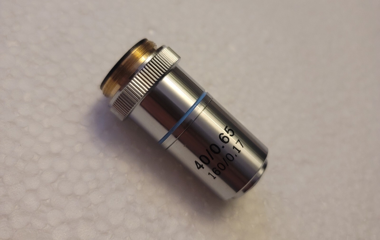 AMSCOPE 40X  MICROSCOPE OBJECTIVE 40/0.65 160/0.17 *NEW OPEN BOX*