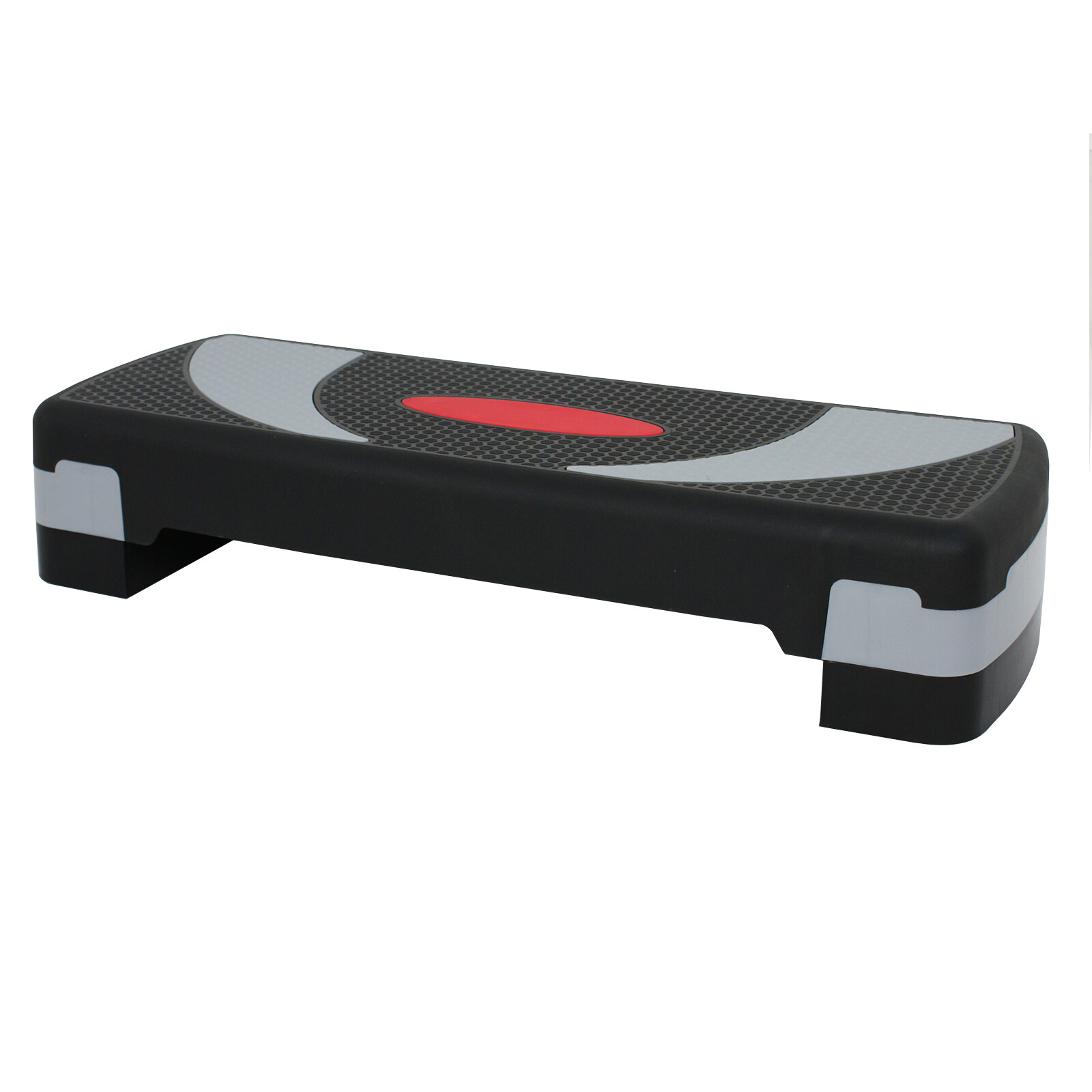 Aerobic Step Platform w/Adjustable 3-Level Risers 31" Non-Slip Exercise Stepper