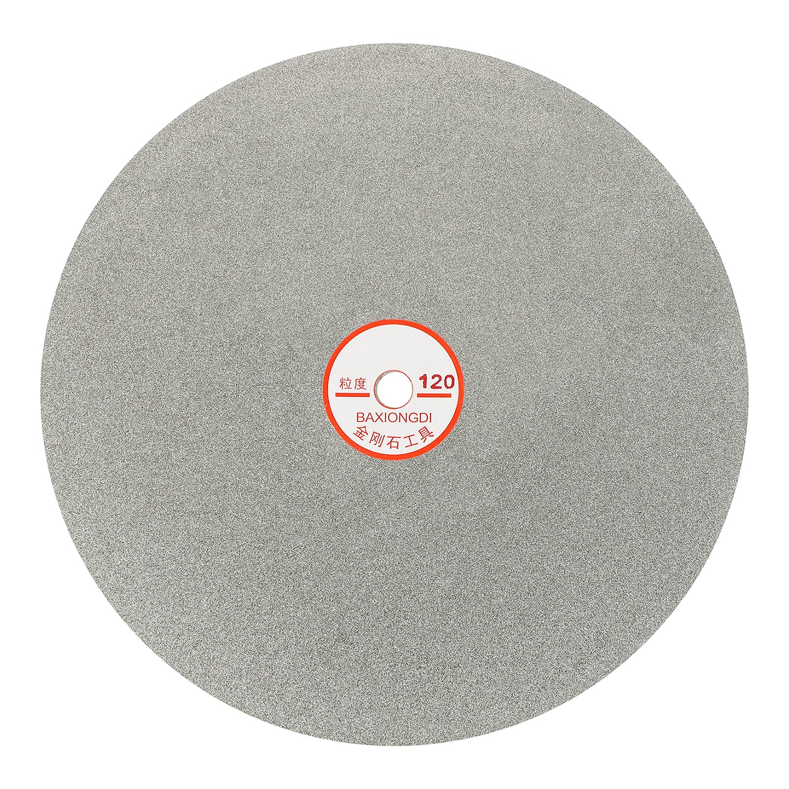10 Inch x 1/2" Arbor Diamond Flat Lap Disc, 120 Grit Diamond Grinding Disc