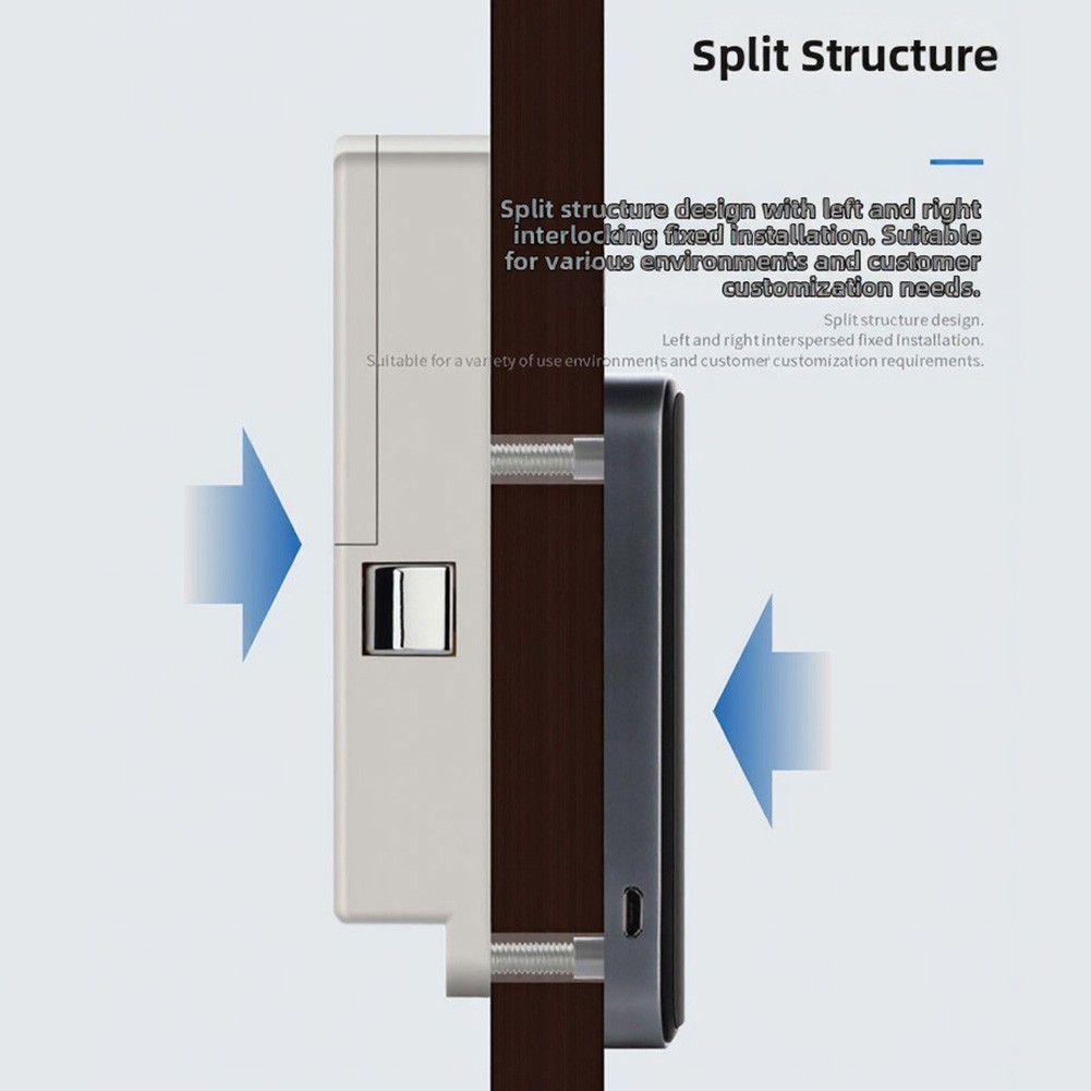 Digital Cabinet Lock with Admin PIN Setup Supports 200 PINs 200 107x56mm